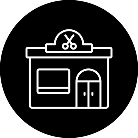 Barber Shop Vector Icon Style 22542623 Vector Art At Vecteezy