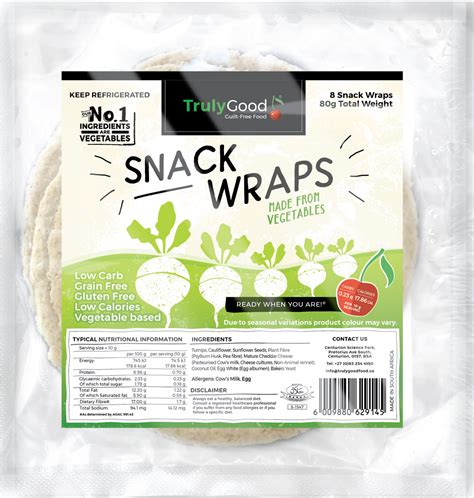 Vegetable Wraps Trulygood