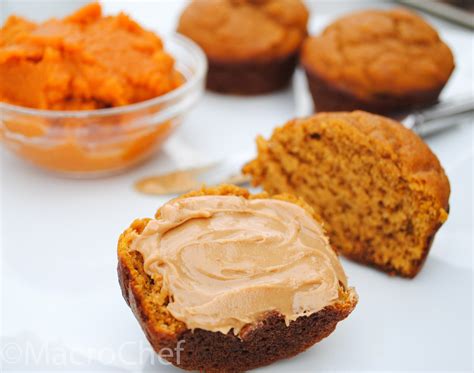 Pumpkin Peanut Butter Protein Muffins – MacroChef