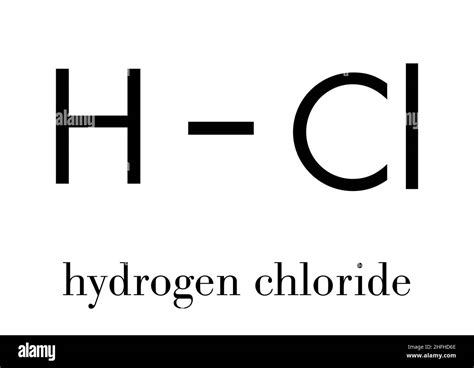 Hydrogen chloride gas Stock Vector Images - Alamy