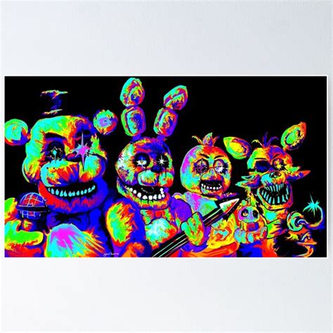 "Fnaf Movie, Fnaf Movie 2023, Five Nights at Freddy Movie" Poster for ...