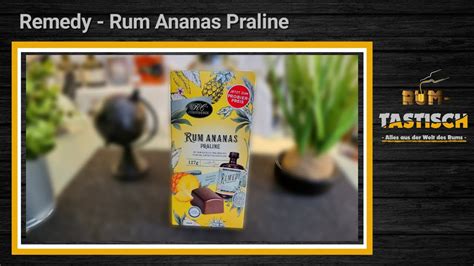 Remedy Rum Ananas Praline Geschmackstest Remedy Pineapple Rum