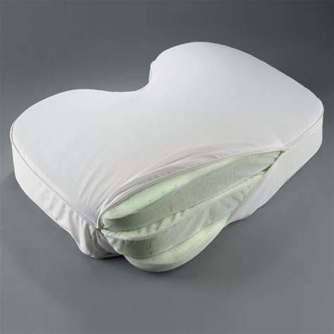 The Side Sleeper's Adjustable Pillow - Hammacher Schlemmer