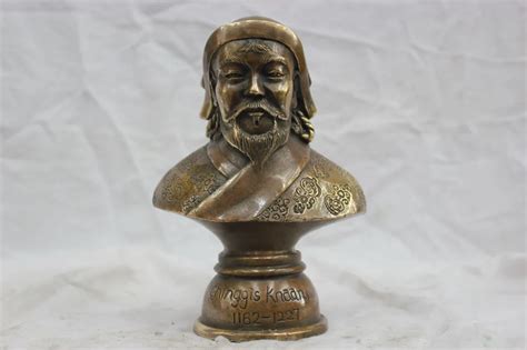 Bronze Pure Copper Old Qing Ming Brass 7 China Pure Bronze Genghis