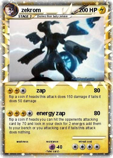 Pokémon zekrom 963 963 - zap - My Pokemon Card