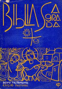 Biblia Sagrada Novo Testamento Edi O Pastoral Livraria