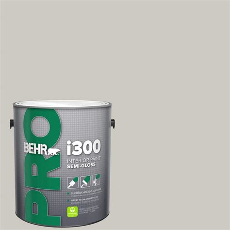 BEHR PRO 1 Gal 790C 3 Dolphin Fin Semi Gloss Interior Paint PR37001