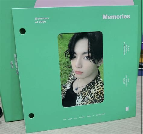 BTS Jungkook Memories Of 2020 Bluray Set Memo Memo20 Br On Carousell