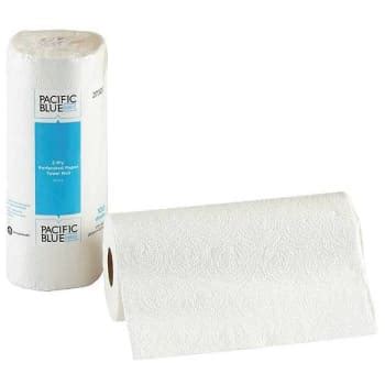 Pacific Blue Select 2 Ply Perforated Paper Towels 30 Rolls Case HD