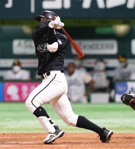 【ロッテ】中村奨吾が起死回生の同点弾 ロッテがモイネロから本塁打は来日後初 プロ野球 日刊スポーツ