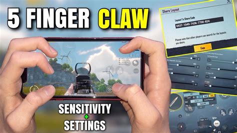 Best 5 Finger Claw Settings And Sensitivities🔥 Be Unstoppable Iphone 11