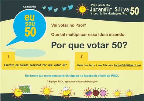 Psol 50 Partido Socialismo E Liberdade Pelotas Campanha Interativa