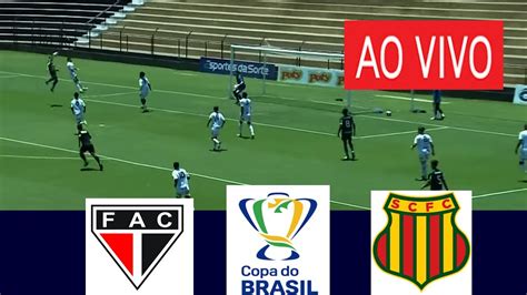 SAMPAIO CORREA FE FC X FERROVIARIO AO VIVO IMAGEM I COPA BETANO DO