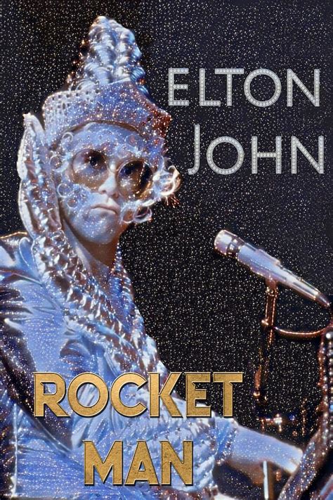 Elton John Rocket Man Poster Art 12x18 Printable | Etsy