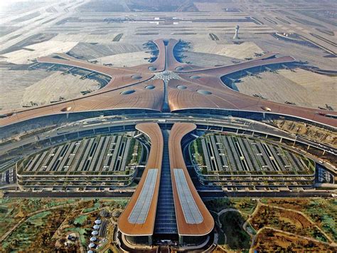 World S Biggest Single Terminal Daxing Airport By Zaha Hadid Architects