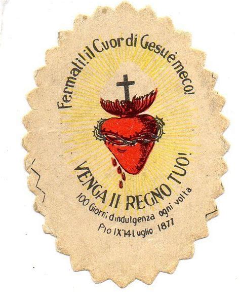 Tradidi quod et accepi Coroncina al Sacro Cuore di Gesù