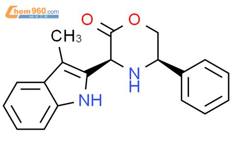 623582 85 4 2 MORPHOLINONE 3 3 METHYL 1H INDOL 2 YL 5 PHENYL 3S