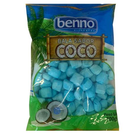 Bala De Coco Azul G Benno Mercadoce Mercadoce Doces