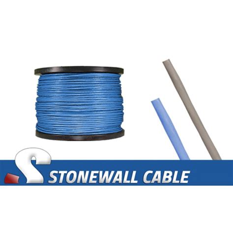 Cat6 Shielded 4 Pair PVC Solid Bulk - Stonewall Cable