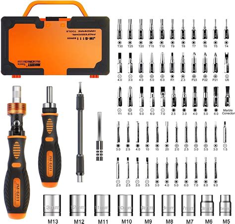 Amazon Precision Ratchet Screwdriver Set JAKEMY 69 In 1 Household