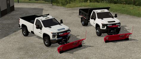 2020 Chevy Silverado 3500hd Single Cab Long Bed V1 0 Fs22 Mod Farming