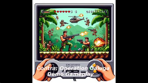 Contra Operation Galuga Demo Gameplay Youtube