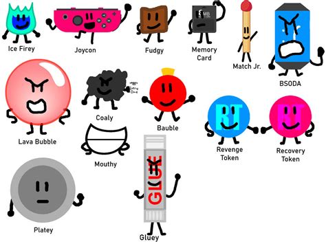 My Object Ocs Part 1 By Icefirey573 On Deviantart