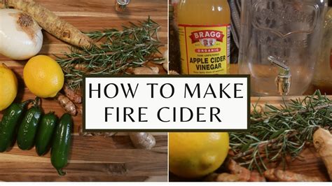 Making Fire Cider Adaption Of Rosemary Gladstars Recipe Youtube