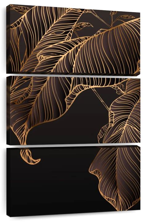 Copper Leaf Wall Art Digital Art