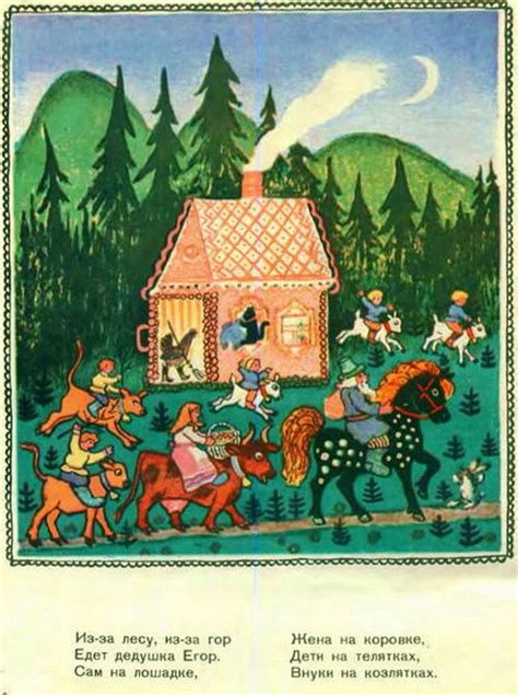"Небылицы в лицах" Русские народные сказки, песенки, потешки. Рис. Ю ...