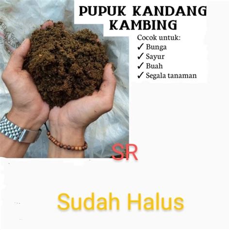 Jual Pupuk Kohe Kambing Pupuk Kotoran Kambing Halus Shopee Indonesia