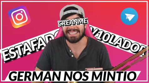 LA ESTAFA de GERMÁN GARMENDIA CONTEXTO COMPLETO en 1 MINUTO YouTube