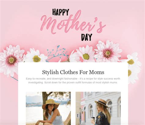 18 Mothers Day Email Templates Free Mothers Day HTML Email