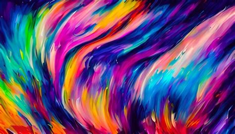 Premium AI Image | Vibrant colors volumetric art abstract background