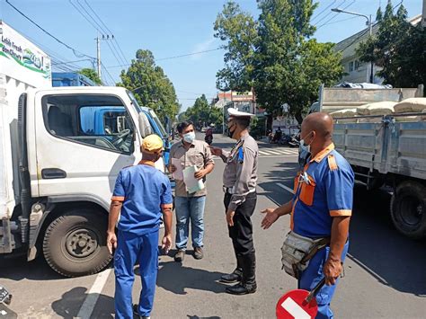 Hari Pertama Operasi Keselamatan Polantas Bersama Dishub Sosialisasi