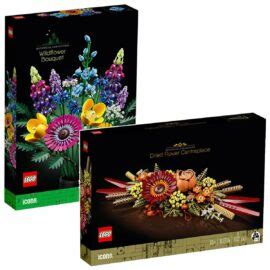 Nouveautés LEGO Icons Botanical Collection 2023 10313 Wildflower