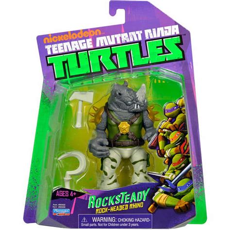 TMNT Rocksteady Action Figure - Walmart.com