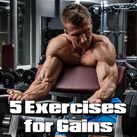 Five Monster Bicep Exercises Garage Strength