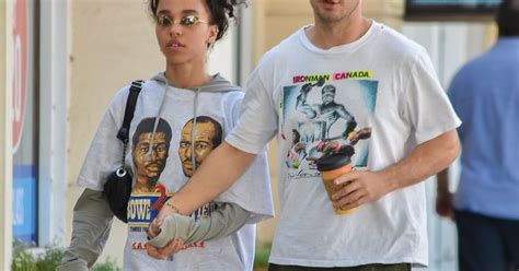 Exclusif Shia Labeouf Et Sa Nouvelle Compagne Fka Twig Se Câlinent Et Sembrassent Dans Les