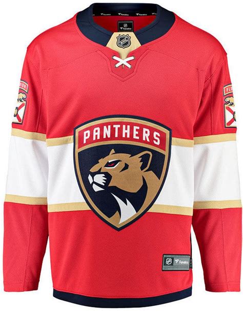 Fanatics Mens Florida Panthers Breakaway Jersey Florida Panthers