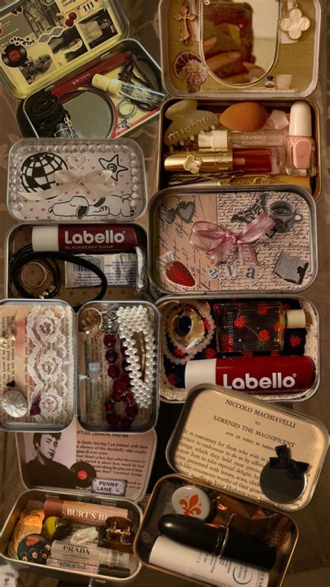 Lana Del Rey Altoids Wallets In Metall Box Journaling Ideen