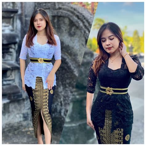 Jual SETELAN KEBAYA BROKAT SOFIA STYLE BALI ROK PRADA Shopee Indonesia