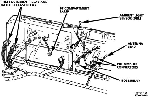 I have a 1995 camaro.I've looked all over for the anti theft relay.I ... 