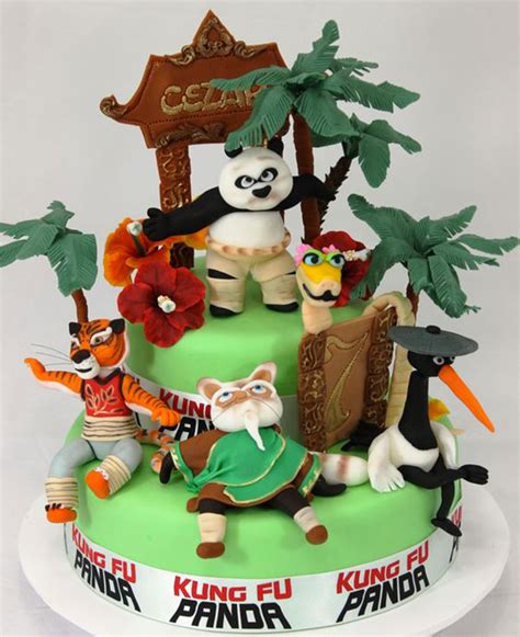 55 Torte Di Kung Fu Panda In Pasta Di Zucchero PDZ PianetaBambini It