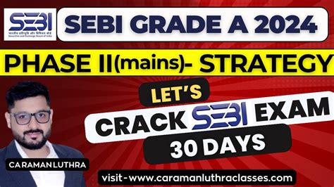 Sebi Grade A Mains Preparation Strategy Let S Crack Sebi