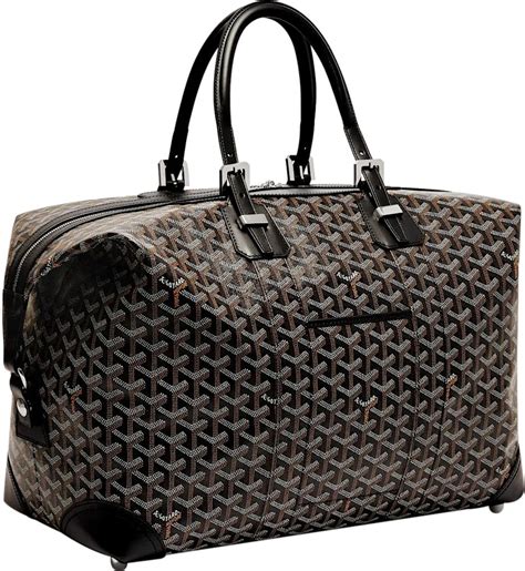 Goyard Black Boeing 45 Duffle Bag Inc Style