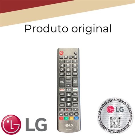 Controle Remoto Tv Lg Smart Polegadas Akb Aaa Uk