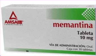 MEMANTINA 10MG 30TAB AMSA Flosamed