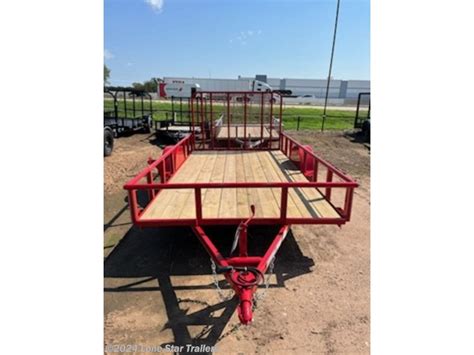 6x14 Utility Trailer For Sale New Gr 77x14 Ft Utility Trailer Pipe Top Ramp Gate