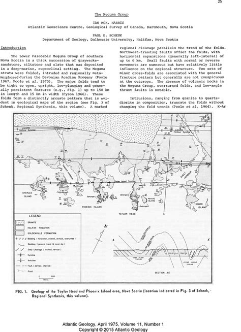 Aapg Datapages Archives The Meguma Group